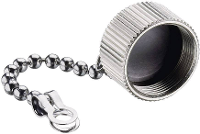 Lumberg 0383 Afdekkap Zilver 1 stuk(s)