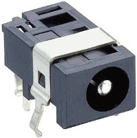 Lumberg 1613 05 Laagspannings connector Bus, inbouw horizontaal 4.4 Mm 1.6 Mm 1 stuk(s)