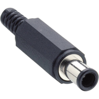 Lumberg 1636 05 Laagspannings connector Stekker, recht 6.5 Mm 4.3 Mm 1 stuk(s)