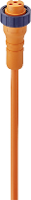 Lumberg Automation 12842 Sensor/actuator connector, geassembleerd 7/8 Aantal polen (sensoren): 2+PE Koppeling, recht 10.00 M 1 stuk(s)