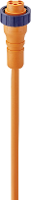 Lumberg Automation 12870 Sensor/actuator connector, geassembleerd 7/8 Aantal polen (sensoren): 4+PE Koppeling, recht 10.00 M 1 stuk(s)