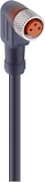 Lumberg Automation 27642 1 Sensor/actuator connector, geassembleerd M8 Aantal polen (sensoren): 4 Bus, haaks 5.00 M 1 stuk(s)