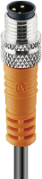 Lumberg Automation 38600 Sensor/actuator connector, geassembleerd M8 Aantal polen (sensoren): 4 Stekker, recht 5.00 M 1 stuk(s)