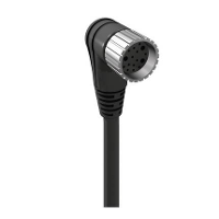 Lumberg Automation 60692 Sensor/actuator connector, geassembleerd M23 Aantal polen (sensoren): 12 Koppeling, haaks 5.00 M 1 stuk(s)