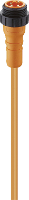 Lumberg Automation 81233 Sensor/actuator connector, geassembleerd 7/8 Aantal polen (sensoren): 4 Stekker, recht 1.00 M 1 stuk(s)