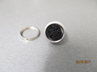 Lumberg KGV 60 DIN connector Bus, inbouw verticaal Aantal polen: 6 Zilver 1 stuk(s)