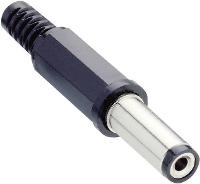 Lumberg XNES/J 210 Laagspannings connector Stekker, recht 5.5 Mm 2.1 Mm 1 stuk(s)