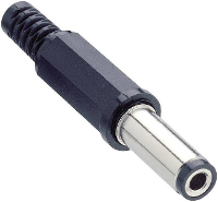 Lumberg XNES/J 250 Laagspannings connector Stekker, recht 5.5 Mm 2.5 Mm 1 stuk(s)