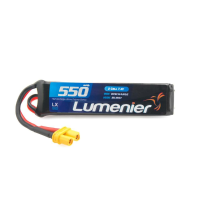 Lumenier 7.4V 550mAh 2S 80C LiPo batterij XT30 stekker voor RC drone