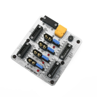 Lumenier ParaGuard XT60 Plug 4 Poort Veilig Parallel Laadplaat voor 1 6S Lipo Batterij