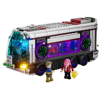 Lumibricks Cyberpunk Neoncity   Future Bus Constructiespeelgoed