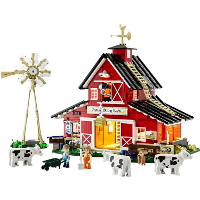 Lumibricks Farm Life   Cow Barn Constructiespeelgoed