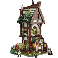 Lumibricks Middle Ages   Medieval Apothecary Shop Constructiespeelgoed