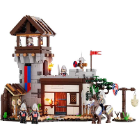Lumibricks Middle Ages   Training Ground Constructiespeelgoed