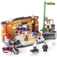 Lumibricks Street Fusion   Underground Dance Battle Constructiespeelgoed
