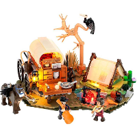 Lumibricks The Old West   Cowboy Camp Constructiespeelgoed