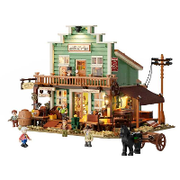 Lumibricks The Old West   General Store Constructiespeelgoed