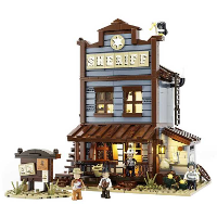Lumibricks The Old West   Sheriff's Office Constructiespeelgoed