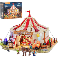 Lumibricks The Old West   Traveling Circus Constructiespeelgoed