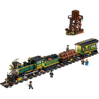 Lumibricks The Old West   Western Freight Train Constructiespeelgoed