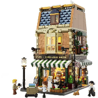 Lumibricks Town Life   Book Cafe Constructiespeelgoed
