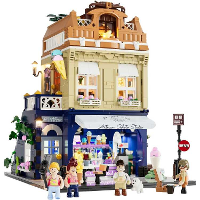 Lumibricks Town Life   Gelato Store Constructiespeelgoed