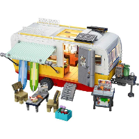 Lumibricks Vacation   Travel Trailer Constructiespeelgoed