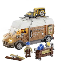 Lumibricks Vehicle   Carpentry Van Constructiespeelgoed