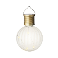 Lumineo Buiten LED lampion solar verlichting 11 cm