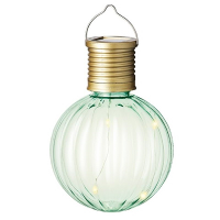 Solar lampion voor buiten   LED   groen   11 cm   buitenverlichting
