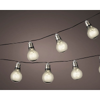 Solar lichtbolletjes tuinverlichting/feestverlichting met knipperend effect 4.5M