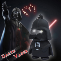 Luminous Sound Darth Vader Led Key Chain Black