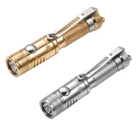 Lumintop Ant Stainless Steel/brass Xp G2 R5 120lm Edc Mini Led Flashlight