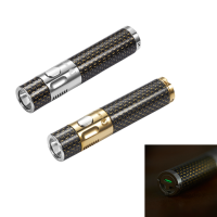Lumintop Duck Brass/stainless Steel Xp L Hd 600lm 6modes Mini Led Flashlight With Tritium