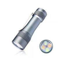 Lumintop FW4X XPL+HI NICHIA 219C 3150LM LED Zaklamp 3000K/4000K/4500K/5000K/6500K Lichtkleur Instelbaar 18650 Mini Fakke
