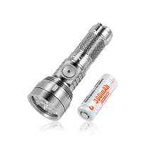 Lumintop GT NANO PRO V3.0 1600LM 152M Compacte Hoge Prestatie EDC Zaklamp Met 10280 Batterij USB Oplaadbare Titanium Min