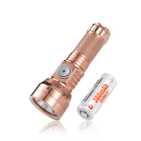 Lumintop GT NANO V3.0 700LM 400M Koper Thrower Zaklamp Mini LED Sleutelhanger Licht Met 10280 Lithium Batterij USB Type