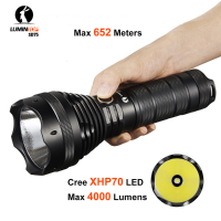 Lumintop Sd75 Cree Xhp70 4000lm Super Bright Led Flashlight To 652m