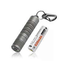 Lumintop Silver Fox 2.0 760LM EDC LED Sleutelhanger Zaklamp met 14500 USB C Oplaadbare Batterij,Krachtige Magnetische St
