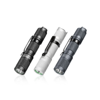 LUMINTOP Tool AA 2.0 Titanium Grijs / Wit XP L HD 650LM 3 Modi AA / 14500 Mini LED Sleutelhanger Licht Draagbare EDC Zak