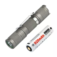 Lumintop TOOL AA V3.0 TI 900LM 138m Compact EDC Tactical Flashlight Komt met differser 14500  batterij Mini formaat Krac
