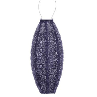 LUMIZ Solar Lampion Bazaar Long Oval   20 cm   Future Dusk