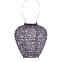 LUMIZ Solar Lampion Folia Balloon   20 cm   Lichtpaars