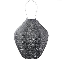 LUMIZ Solar Lampion Spectare Jar   30 cm   Donker Grijs