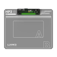 LUOWEI LW HP2 15 Inch LCD Scherm Verwarmingsmat Dubbele Laag Silicone Verstelbare Temperatuur Stemcontrole Snelle Verwar