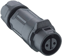 Lutronic 0260 02 Ronde connector Koppeling, recht Totaal aantal polen: 2 1 stuk(s)
