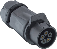 Lutronic 0262 04 Ronde connector Koppeling, recht Totaal aantal polen: 4 1 stuk(s)