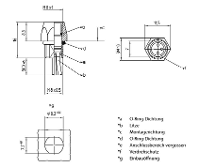 Lutronic 1223 Sensor/actuator inbouwconnector M8 Aantal polen (sensoren): 4 Bus, inbouw 0.50 M 1 stuk(s)