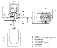 Lutronic 1235 Sensor/actuator inbouwconnector M12 Aantal polen (sensoren): 5 Stekker, inbouw 1 stuk(s)