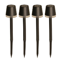 Luxform   4x Solar Tuinlamp   Cala d'Or   Set van 4 stuks